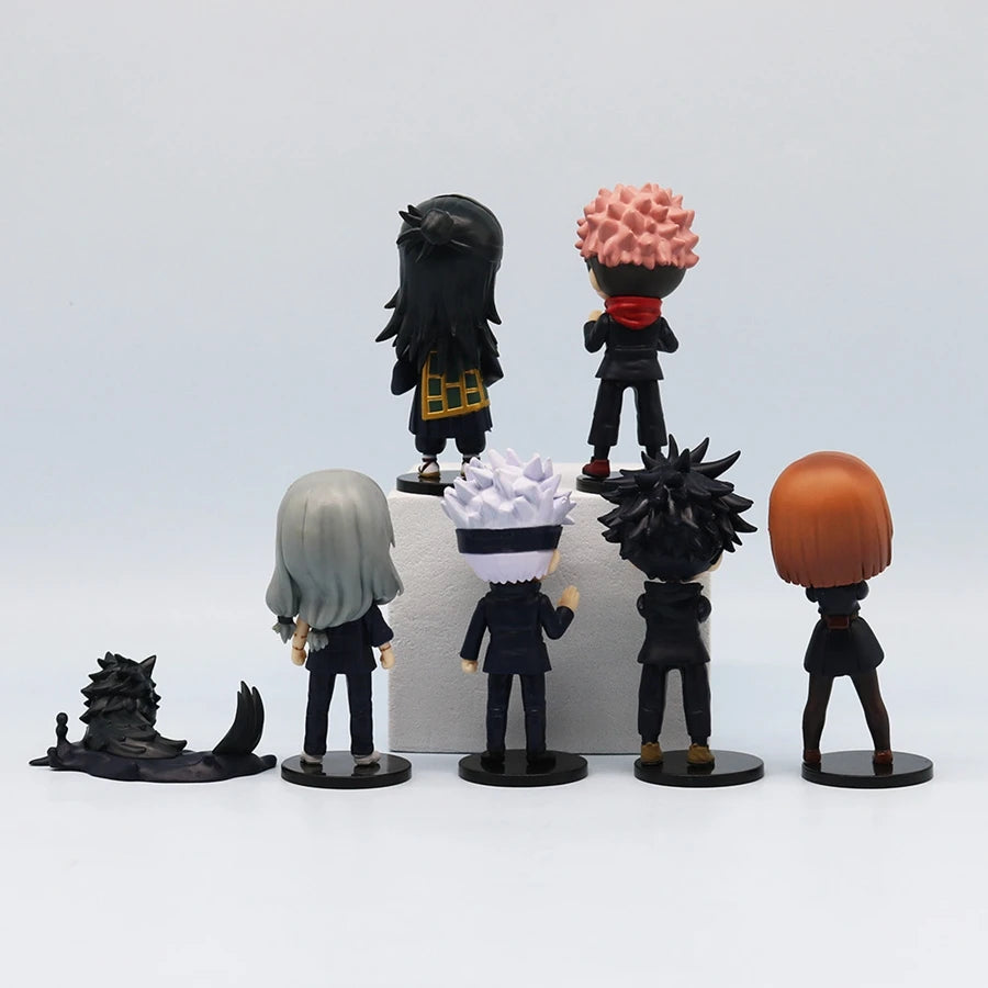 7PCS Jujutsu Kaisen Anime Figure Geto Suguru/Mahito Action Figure Satoru Gojo/Itadori Yuji Figurine PVC Collection Model Toys