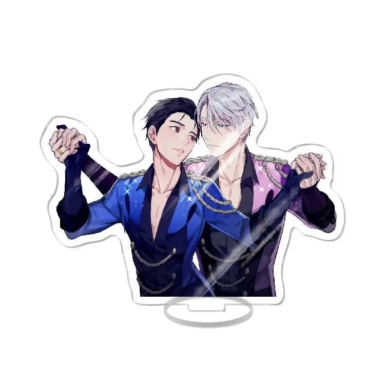 YURI!!! on ICE Anime Acrylic Stand Model Plate Decoration Desk Figure Display Friends Girls Gift Cartoon Peripheral Products