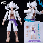 9L 3D Articulated Action Figure - Kaneki Ken From Tokyo Ghoul Lucky Dummy 13 Collectible One-Eyed Ghoul Ver Desktop Display Toys