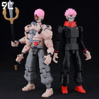 9L3D Lucky13 Gojo Sukuna Jujutsu Fushiguro Toji Gojo Satoru Action Figure Dummy13 T13 Multi-Jointed Collectible Toys Titan13