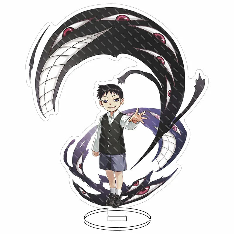 Anime Fullmetal Alchemist Acrylic Stand Action Figure PVC Desktop Stand Model Toy Christmas Gif