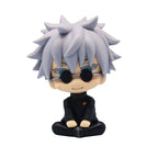 10cm Jujutsu Kaisen Mini Figures Satoru Gojo Figure Action Geto Suguru Figurine Q Version Anime Model PVC Collection Toys Statue