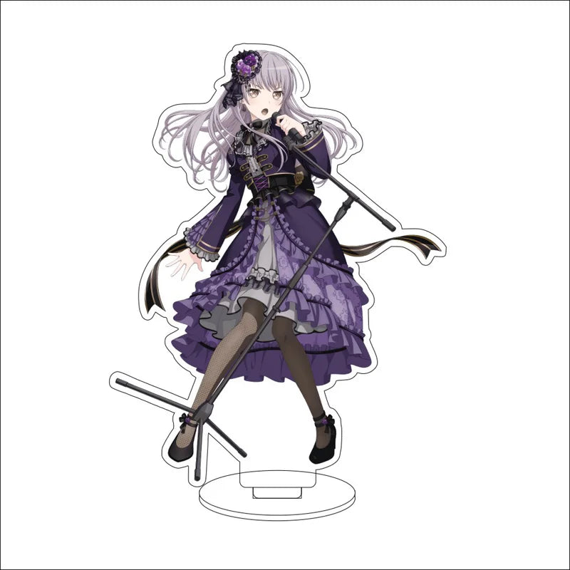 Anime BanG Dream! Acrylic Stand Ornaments Kasumi Toyama Ran Mitake Aya Maruyama Yukina Minato Figure Stand Halloween Gifts