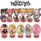 Cute 10Cm 1Pcs Anime Toilet-Bound Hanako-Kun Acrylic Stand Nene Kou Kou Aoi Sakura Figure Stands Model Cute Character Standing S