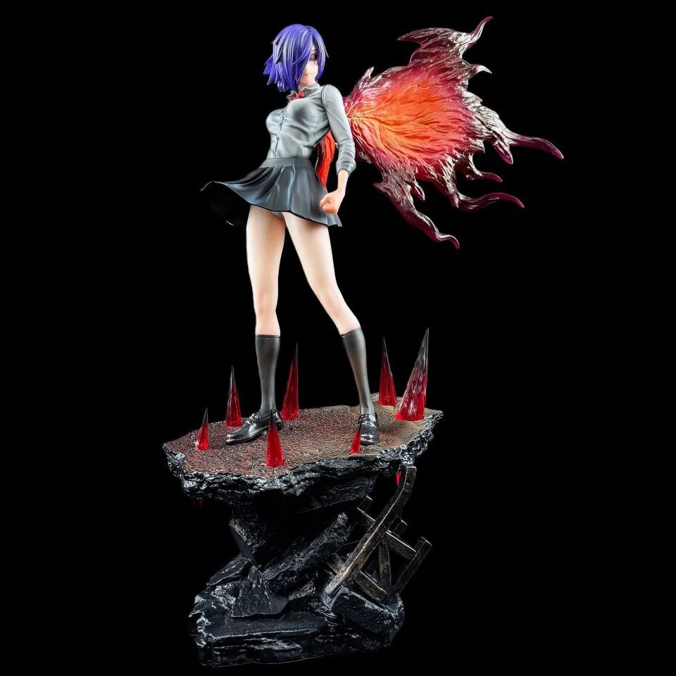 Touka Kirishima Tokyo Ghoul Island Double Headed Sculpture Gift Boxed Collectible Figures Model Doll Series Anime Toy Gift