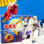 Anime Inuyasha Sesshoumaru Decoration Ornaments Action Figure Collection Model Toy for Children Birthday Toys Christmas Gif