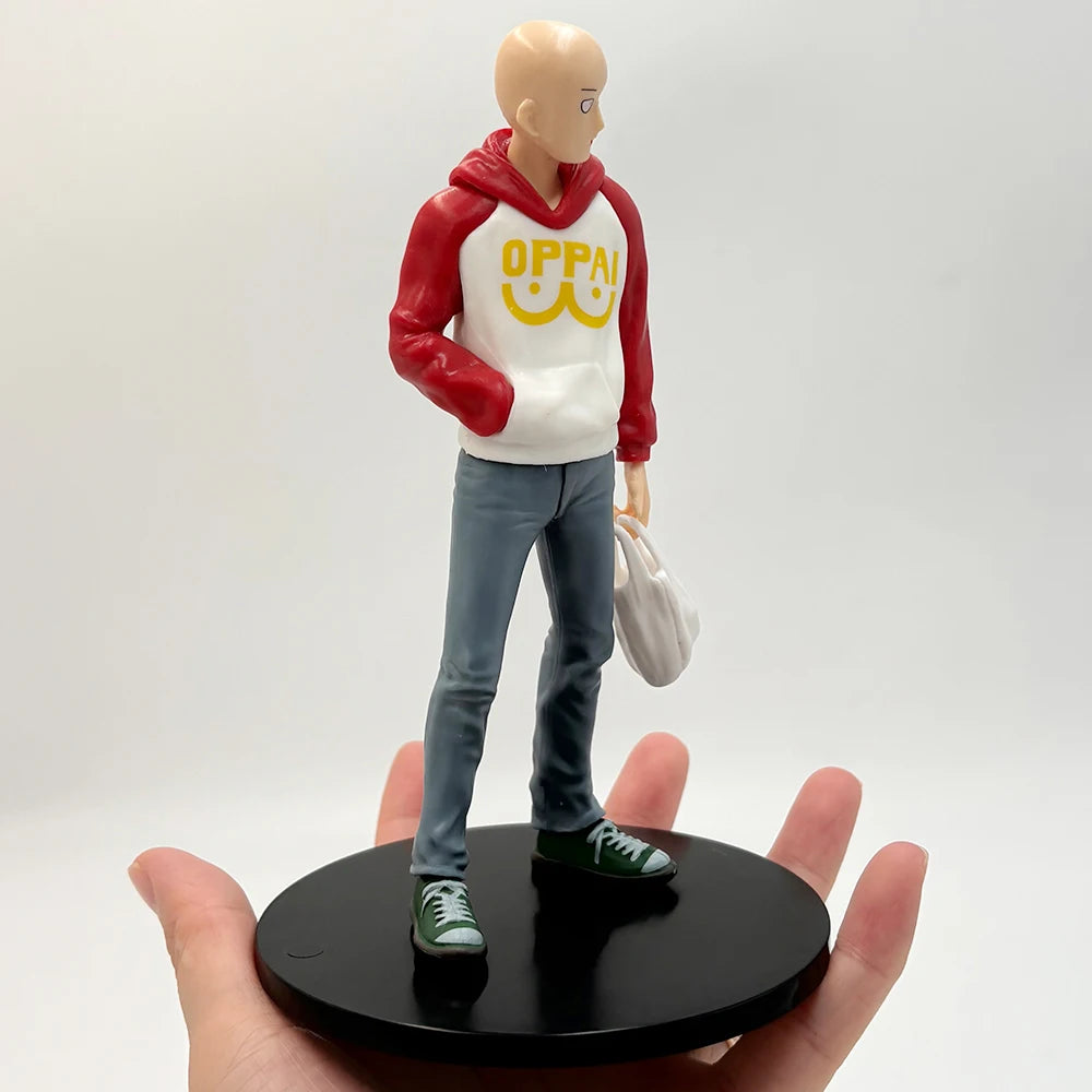 One Punch Saitama PVC Action Figure 16cm One Punch Man Funny Collect Model Toys Gift