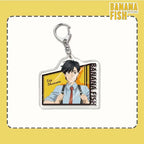 BANANA FISH ANIME ASH 6CM chaveiro cute keychain  portachivi