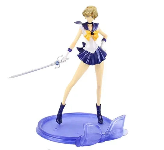 Anime Sailor Moon Tsukino Usagi Tuxedo Mask Sailor Venus Mercury Mars Jupiter Cake Decorations Room Ornament Action Figures Toys