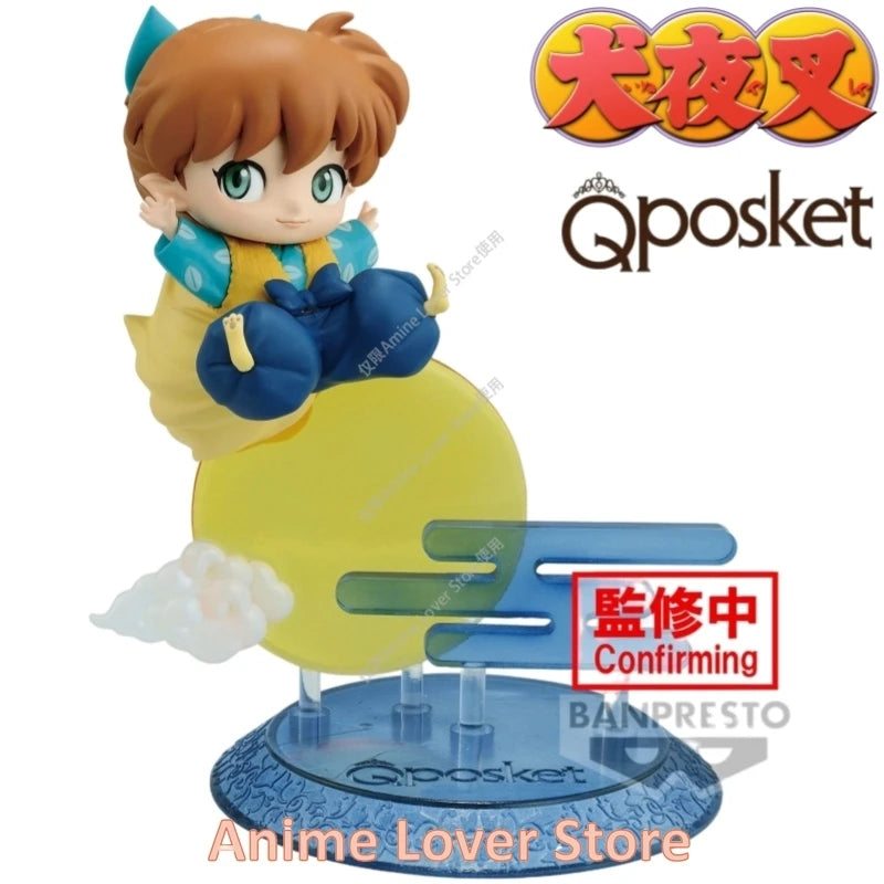 In Stock Original Bandai Banpresto Q Posket Inuyasha Sesshoumaru Higurashi Kagome Miroku shippou Anime Figure Toys gift