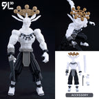 9L3D T13 Nanami Kento Battle Pose Figure JJK Anime Action Model LUCKY13 Figure Collector's Edition Dummy13 Gift for Fans