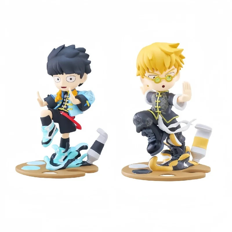 Original Bushiroad PalVerse Pale. Mob Psycho 100 III Shigeo Kageyama Arataka Reigen Anime Figure Toys Kwaii Q Ver. PVC Model