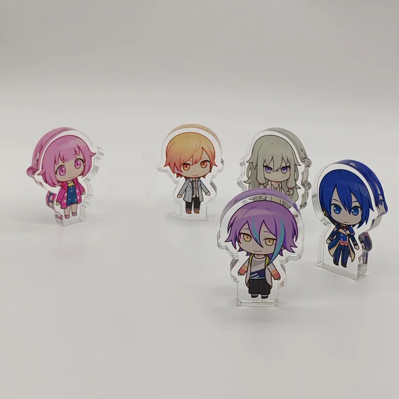 PJSK Project Sekai Colorful Stage Mini Acrylic Stand Cute Figure Hanging Accessories Cartoon Desktop Ornaments Birthday Gift