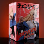 21cm Chainsaw Man Anime Denji Figure Power Action Figure Pochita Figure Scene Ornament Makima Model Doll Makima Boxed Toys PVC