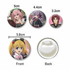 Anime Seraph of The End Characters Lapel Pins Custom Cute Brooch Cartoon Cosplay Badges Backpack Hat Accessories Kids Toys Gifts