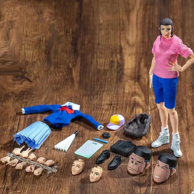 Dasin/Great Toys/GT Slam Dunk Hanamichi Sakuragi Kaede Rukawa Mitsui Hisashi Akagi Takenori Ryota Miyagi 1/12 PVC Action Figure