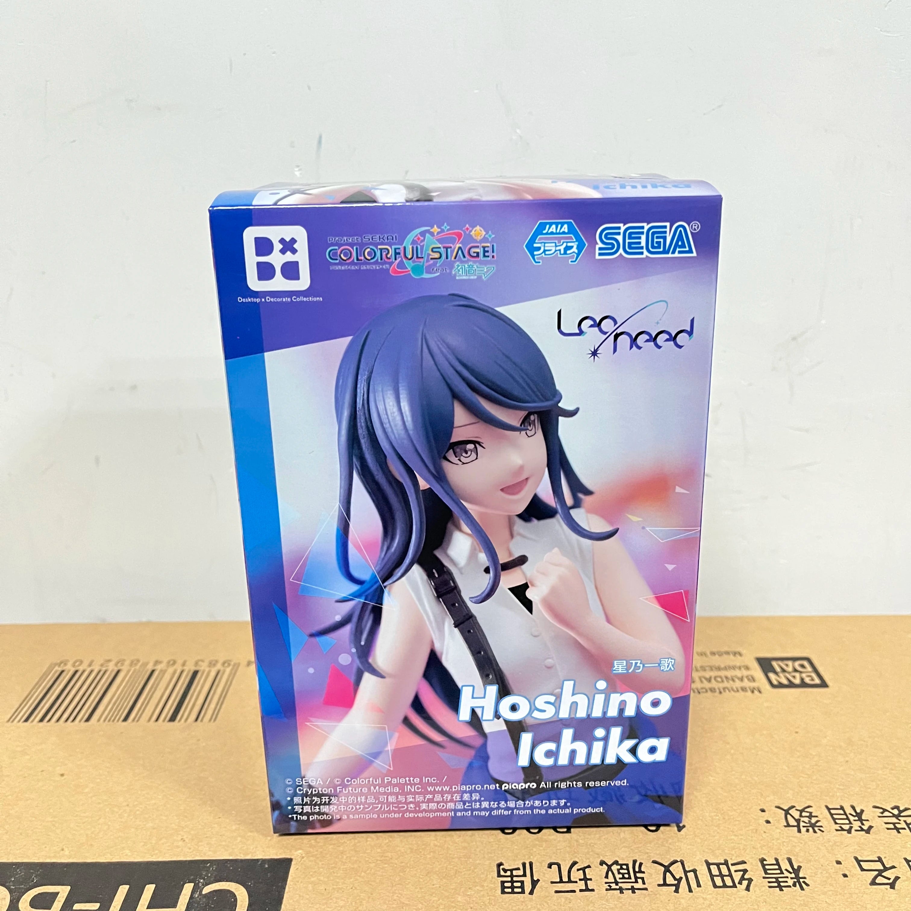 Original SEGA HATSUNE MIKU COLORFUL STAGE Tenma Saki Hoshino Ichika Hinomori Shiho Anime Figure Desktop x Decorate Collections