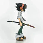 NewBandai Anime Shaman King Figure Yoh Asakura With Sword Standing Posture Aciton Figurines Model Brinquedos Statue Toys2025