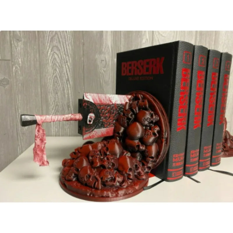 Berserk Guts Dragon Slayer Resin Book Stand Decoration Anime Character Bedroom Study Desk Decoration Ornament Birthday Gifts
