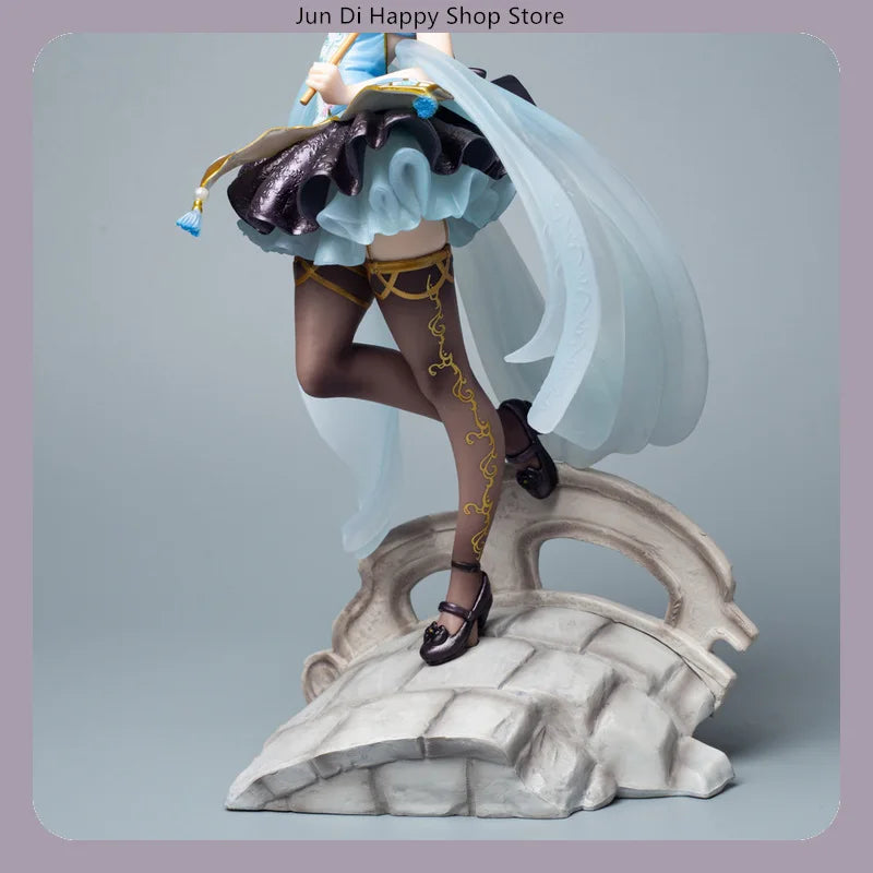 Re:Zero - Starting Life in Another World Rem Lolita Style with Umbrella 28cm Anime Figure Statue Desktop Decoration Gift