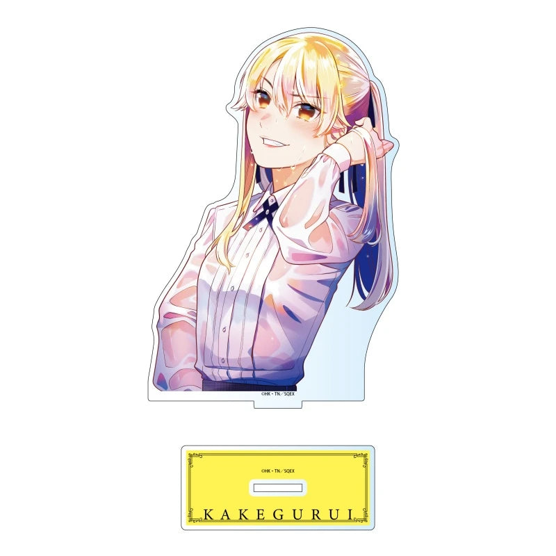 Anime Kakegurui Acrylic Stand figure Yumeko Jabami/Mary Saotome Stand Plate Cosplay Prop Decor Cartoons Gifts 15cm