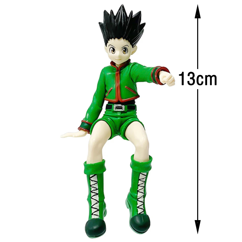 Hunter×Hunter Anime Figure 13cm Hisoka Morow Chrollo Lucilfer Kurapika Killua Zoldyck Gon Freecss Action Doll PVC Model Toy Gift