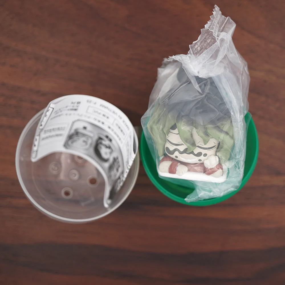 Demon Slayer Anime Kimetsu Akaza Giyuutarou Daki Enmu Rui 45mm Small Figure Original Capsule