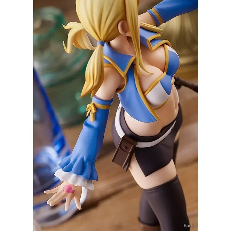 In Stock Original GSC PUP FAIRY TAIL Lucy Heartfilia Model Toys Anime Figures Collection Ornaments Gifts Girls