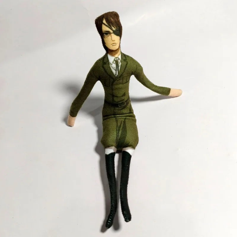 Anime Attack on Titan Creative Personality Doll Cartoon Character Alan Jaeger Armin Allert Hange Zoe Doll Ornament Gift Boy Toy