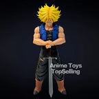 25cm/9.84in Anime Dragon Ball Z Figure Trunks Action Figures Pvc Statue Collection Model Toys for Children Gifts