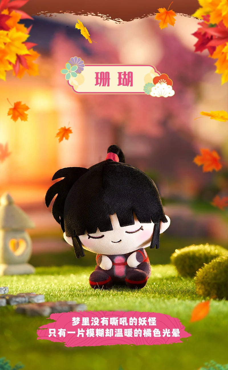 Inuyasha Action Figure Doll Peripheral Products  Kikyo Higurashi Kagome Sesshoumaru Rin Q-version Anime Ornaments Original