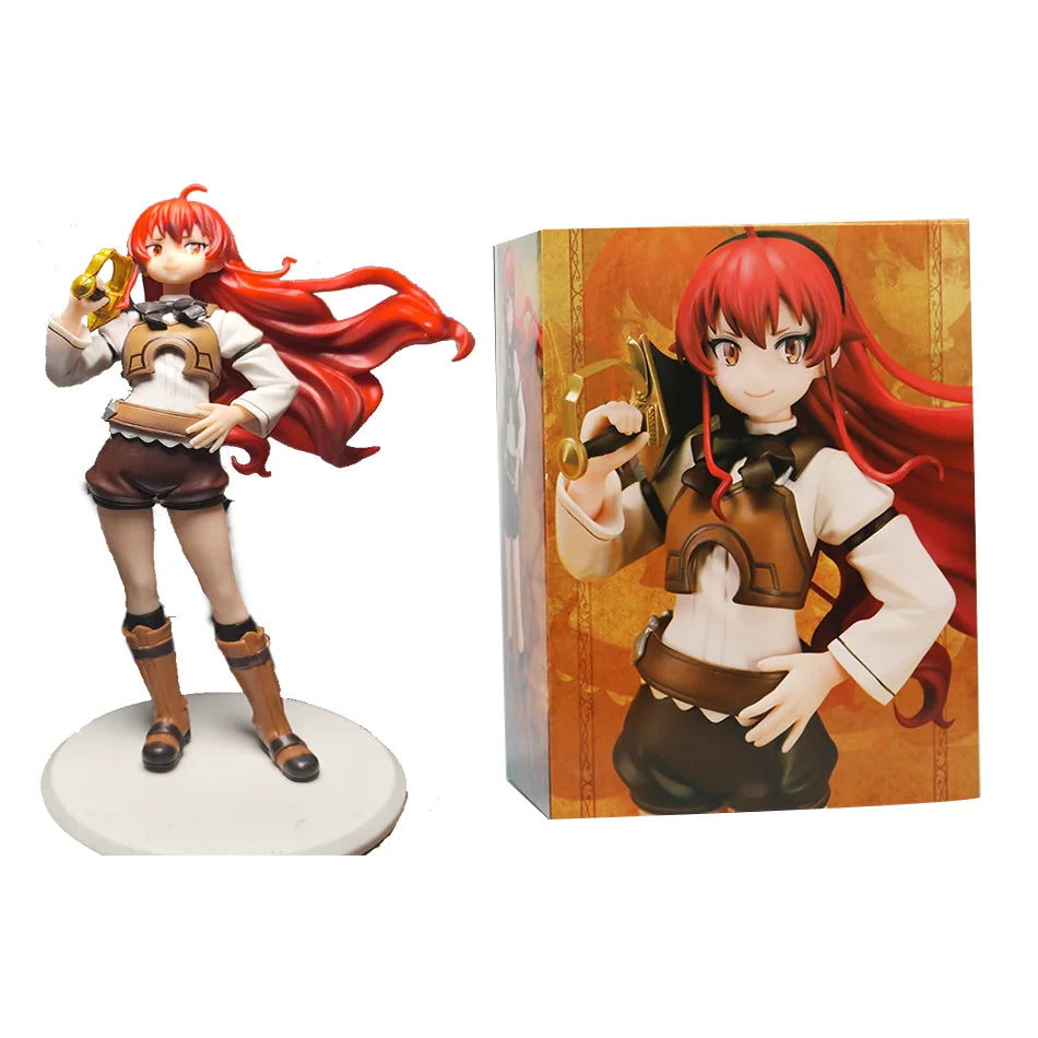 Estatueta de Roxy Migurdia, Mushoku Tensei reencarnação sem emprego, figura de ação, PVC Anime Model, coleção, Desktop Decoração