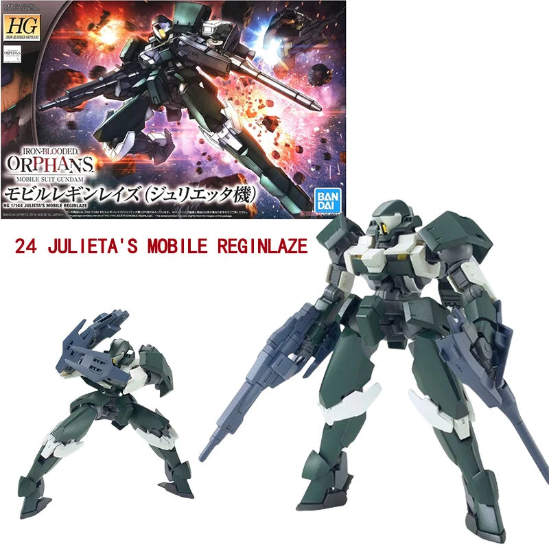 Bandai Genuine HG IBO 1/144 GUNDAM Barbatos Gusion Hajiroboshi Astaroth Anime Action Figure Collectible Assembly Model Toys Gift