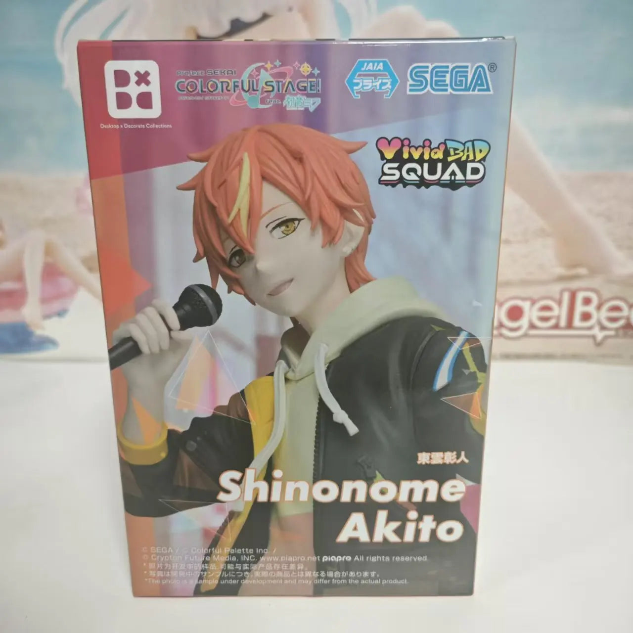 Original SEGA HATSUNE MIKU COLORFUL STAGE Tenma Saki Hoshino Ichika Hinomori Shiho Anime Figure Desktop x Decorate Collections