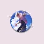 Cartoon Figure Miya Chinen Reki Kyan Button Pins Anime SK8 The Infinity Round Brooch Bag Clothes Accessories Jewelry Badge Gifts