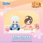 Original Nullset Doll Kamisama Kiss Momozono Tomoe 20cm Nanami Wedding Gown Sitting Posture Plush Doll  Model Toy Gift Toys