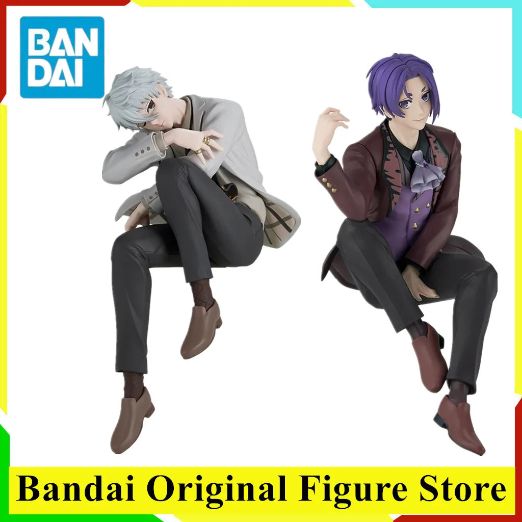 Original BANDAI BANPRESTO Blue Lock Sweets Flavor Reo Mikage Seishiro Nagi Anime Figure Toys PVC Model Collection Doll Gift