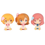 9Pcs/1Set Q Version Anime Figure Love Live! School Idol Project Kotori Minami Honoka Kousaka PVC Cute Sitting Figure Toy
