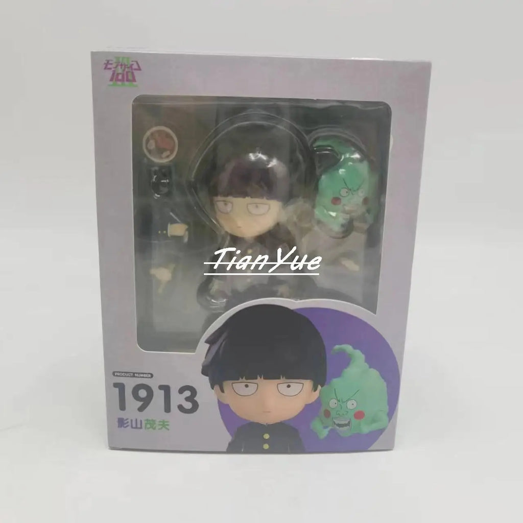 Anime Mob Psycho 100 Shigeo Kageyama 1913 Arataka Reigen 1922 Cute Version Action Figure Model Toy 10cm