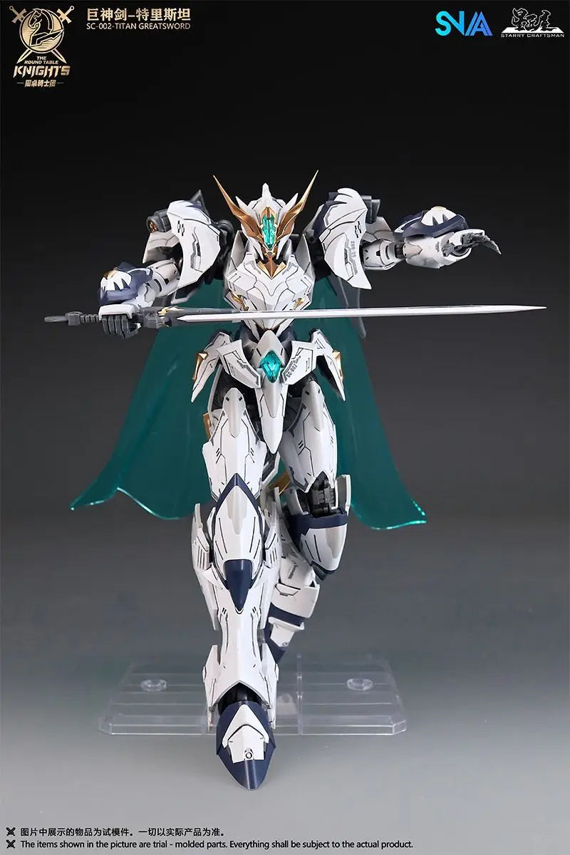 HG 1/144 SNAA SC-002 Titan Greatsword Tristan Assembly Model Kit SC-009 Divine Invoker Percival The Round Table Knights Figure