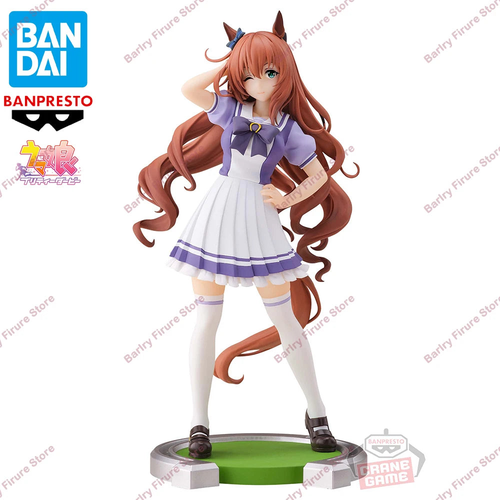 Original Genuine BANDAI BANPRESTO Uma Musume Pretty Derby Maruzensky Anime Figure Boxed Premium Table Ornament Model Toys Gifts