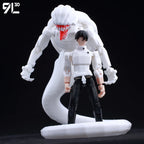 9L3D Printed Jujutsu Kaisen Mahoraga Figure Dummy13 Lucky13 Multi-Jointed Poseable Anime Model Collectible Toy Gift