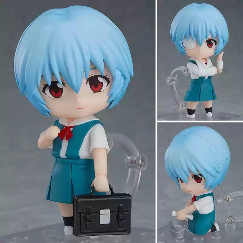 EVA NEON GENESIS EVANGELION Animation Comic Peripheral Toy Asuka Rei Shinji Anime Action Movable Model Figures Collection NTR