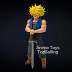 25cm/9.84in Anime Dragon Ball Z Figure Trunks Action Figures Pvc Statue Collection Model Toys for Children Gifts