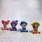 Bandai Magical DoReMi Action Figures Sailor Moon Ojamajo Doremi Doll Cute Kawaii Girl Model Desktop Decoration Children's Gifts