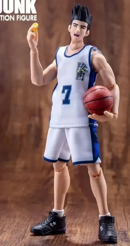 GREAT TOYS GT Dasin Hanamichi Sakuragi Mitsui Hisashi Rukawa Kaede Miyagi Ryota AKIRA SENDOH pvc action figure SLAM DUNK model