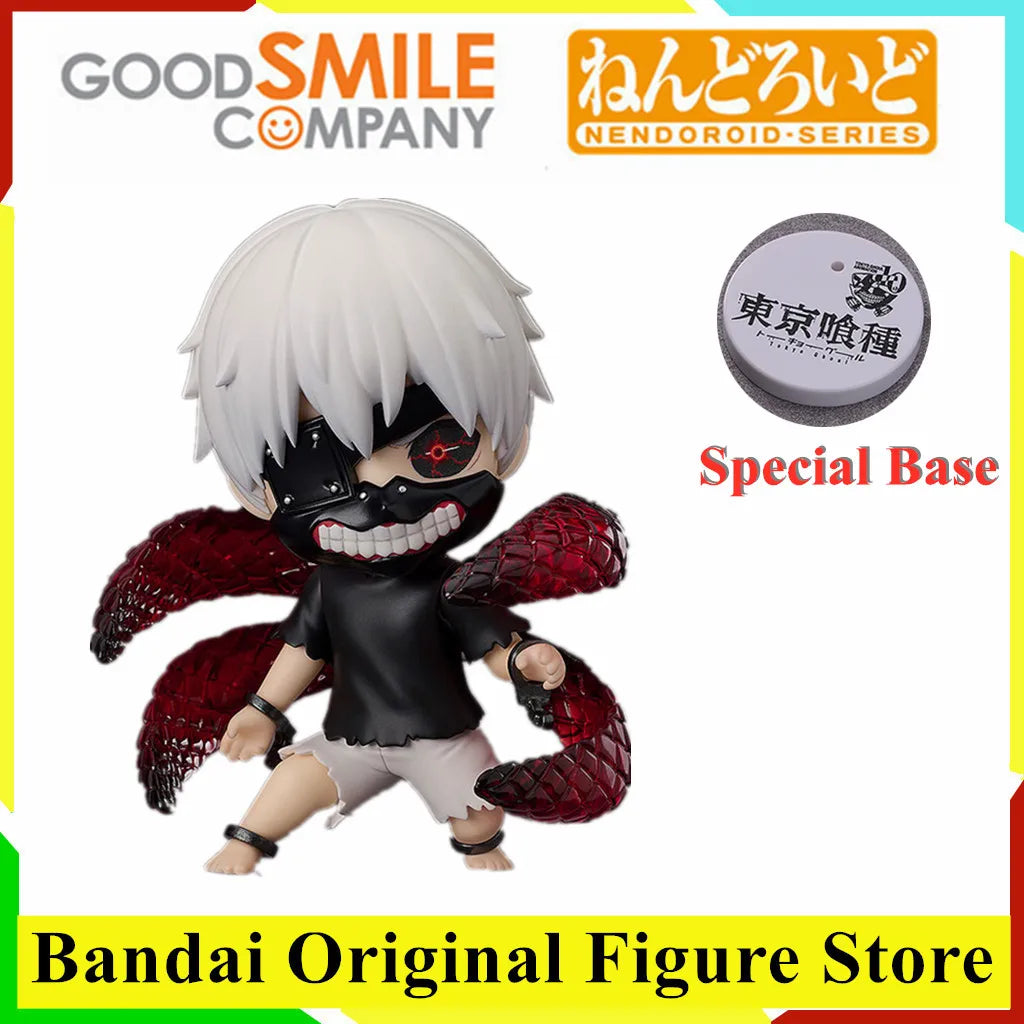 Origianl Anime Tokyo Ghoul Ken Kaneki Action Figure Toys Kwaii 2734 Q Ver.  PVC Model Collection Doll Movable Joint Doll