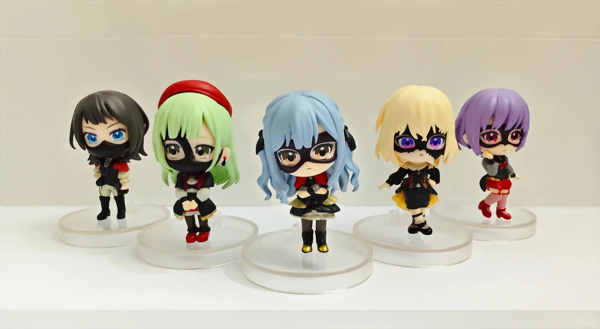 Bushiroad BanG Dream Nendoroid Ave Mujica Standing Pose Gashapon - Official Japanese Figure Set (Character Collection)
