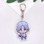 Anime Characters SK8 Infinity Acrylic Car Keychain Accessories Creative Kawaii Bag Charm Backpack Pendant Keyring Gifts For Fans
