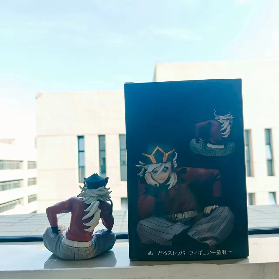 8.5-CM FuRyu SEGA PM Demon Slayer Douma Premium Chokonose Noodle Stopper Anime Figure Action Figures Collection